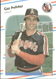 1988 Fleer Baseball Cards      501     Gus Polidor